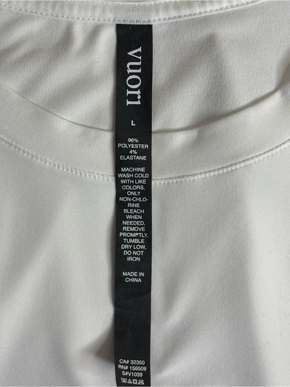Vuori Short Sleeve Strato Graphic Tee white size large - Picture 4 of 5